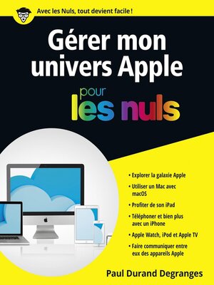 cover image of Gérer son univers Apple pour les Nuls